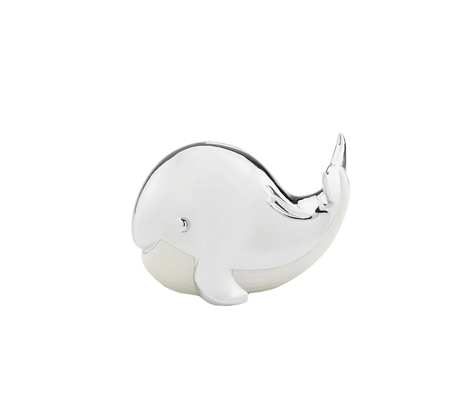 Reed & Barton Keepsake Silver Whale Bank