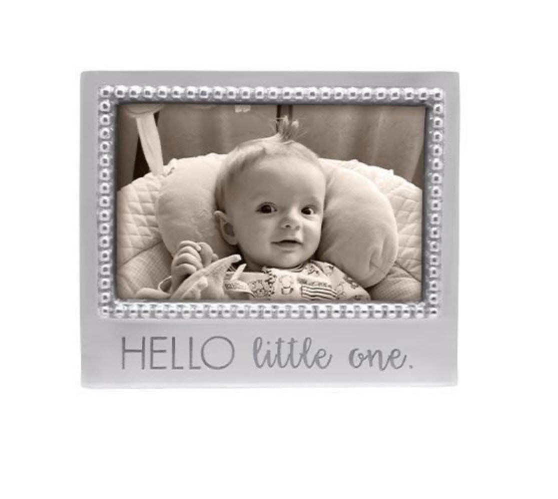 Mariposa Hello Little One 4x6 Keepsake Frame