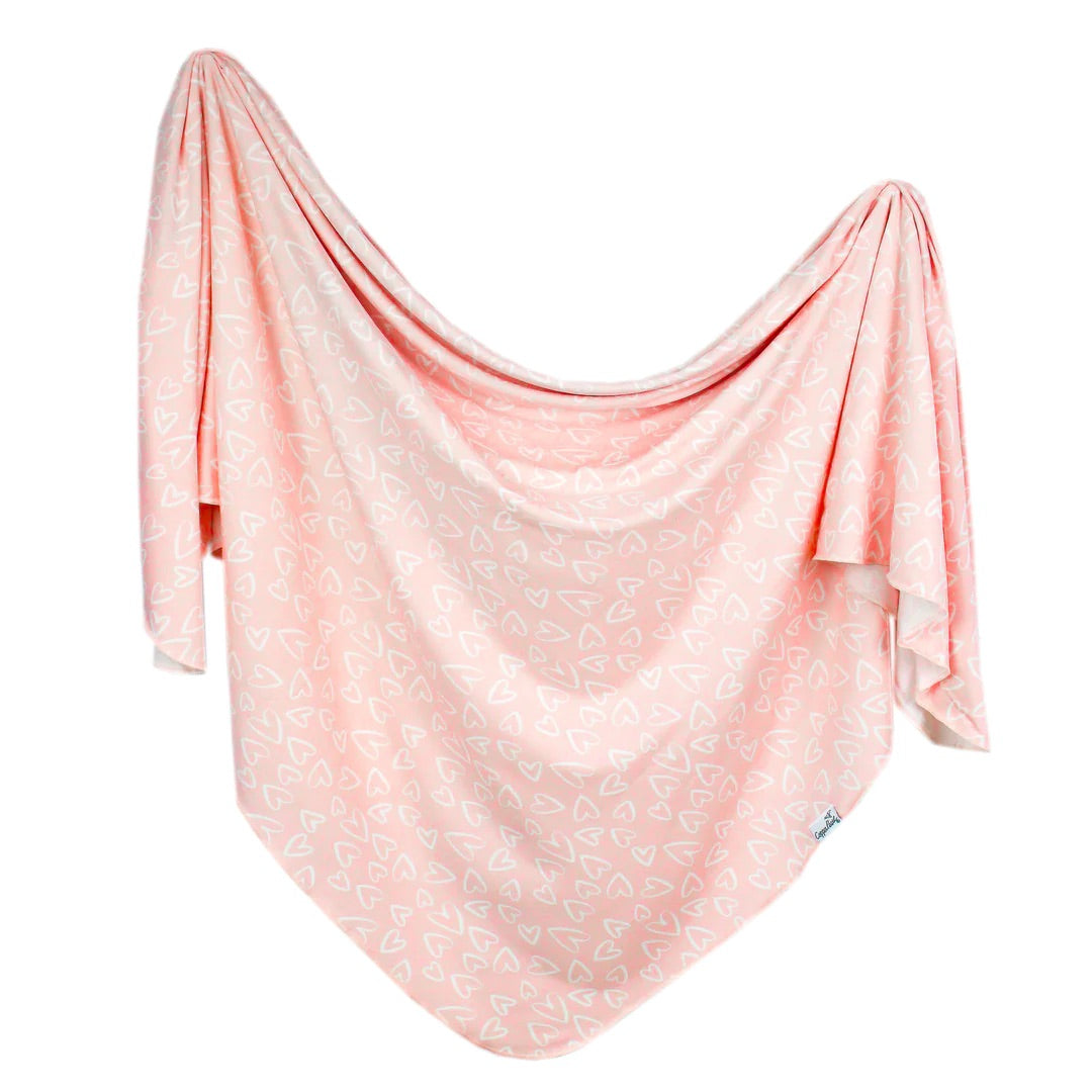 Copper Pearl Sweetie Knit Swaddle Blanket
