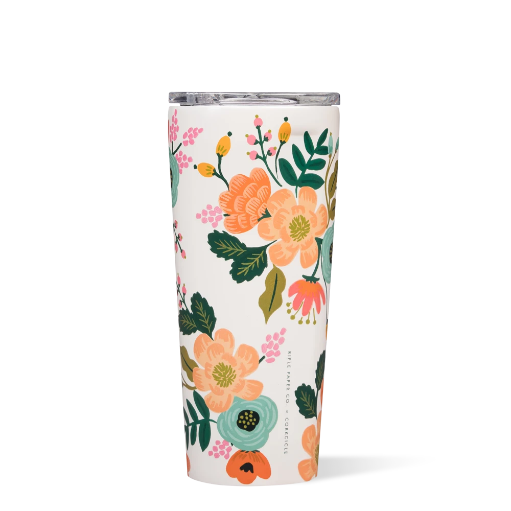 Corkcicle Tumbler Lively Floral 24 oz