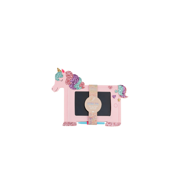 Mudpie Unicorn Felt Doodle Pad