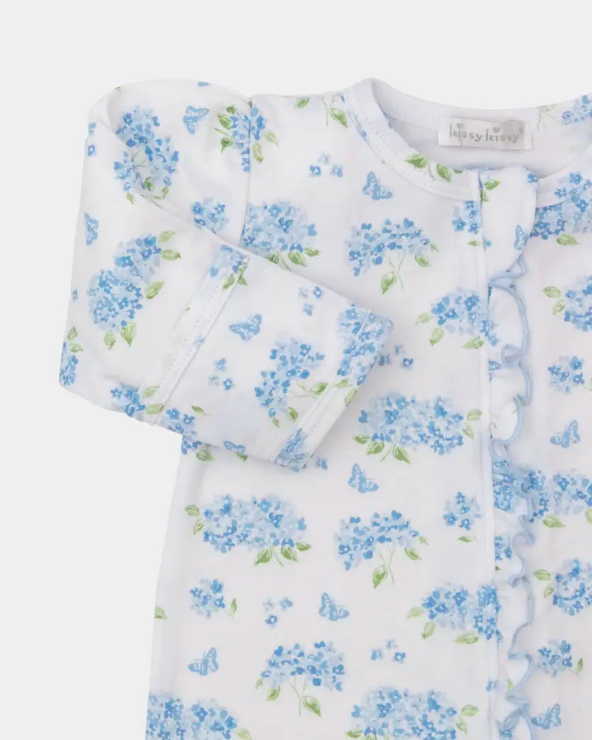 Kissy Kissy Heavenly Hydrangeas Footie 3-6m