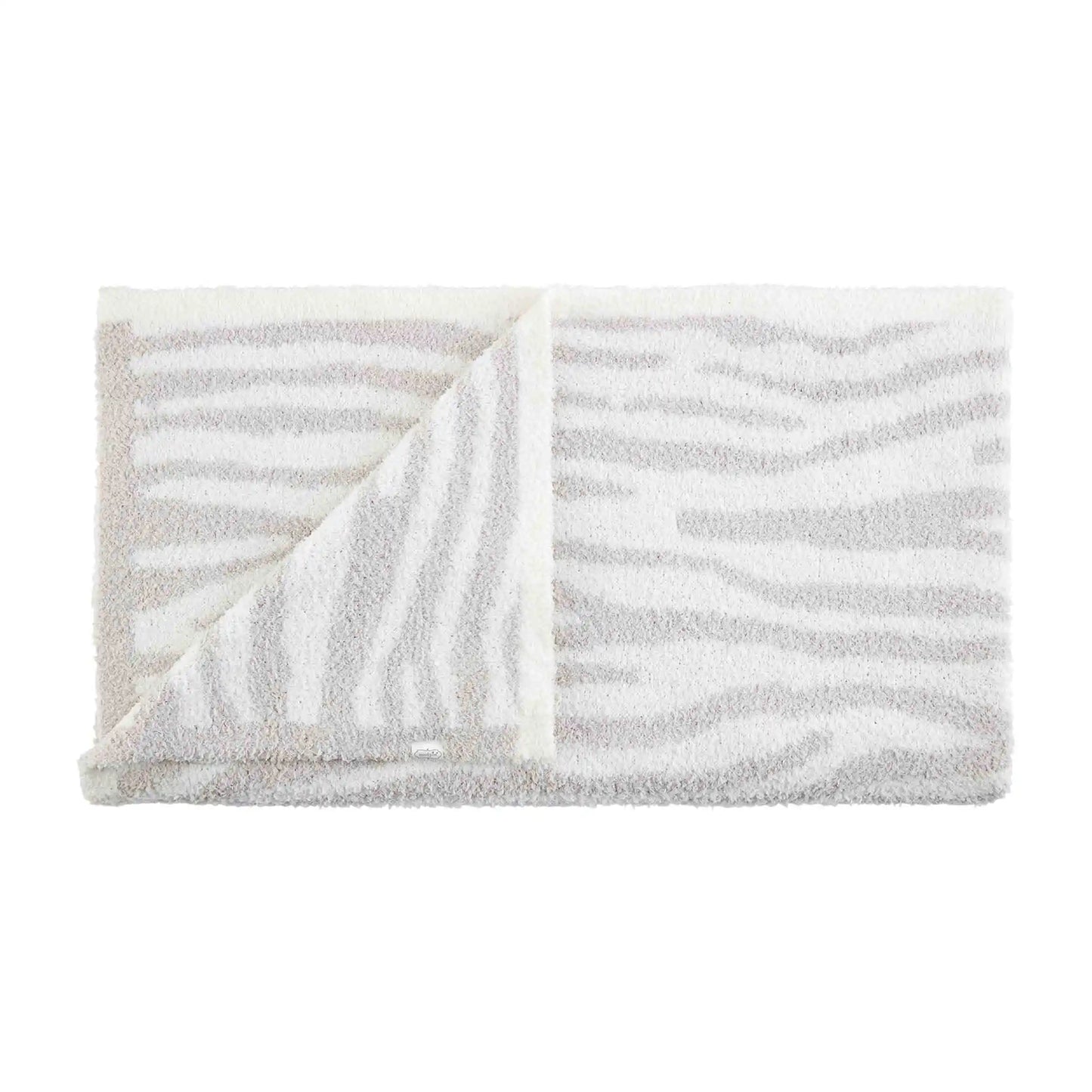 Luxurious Chenille Zebra Blanket