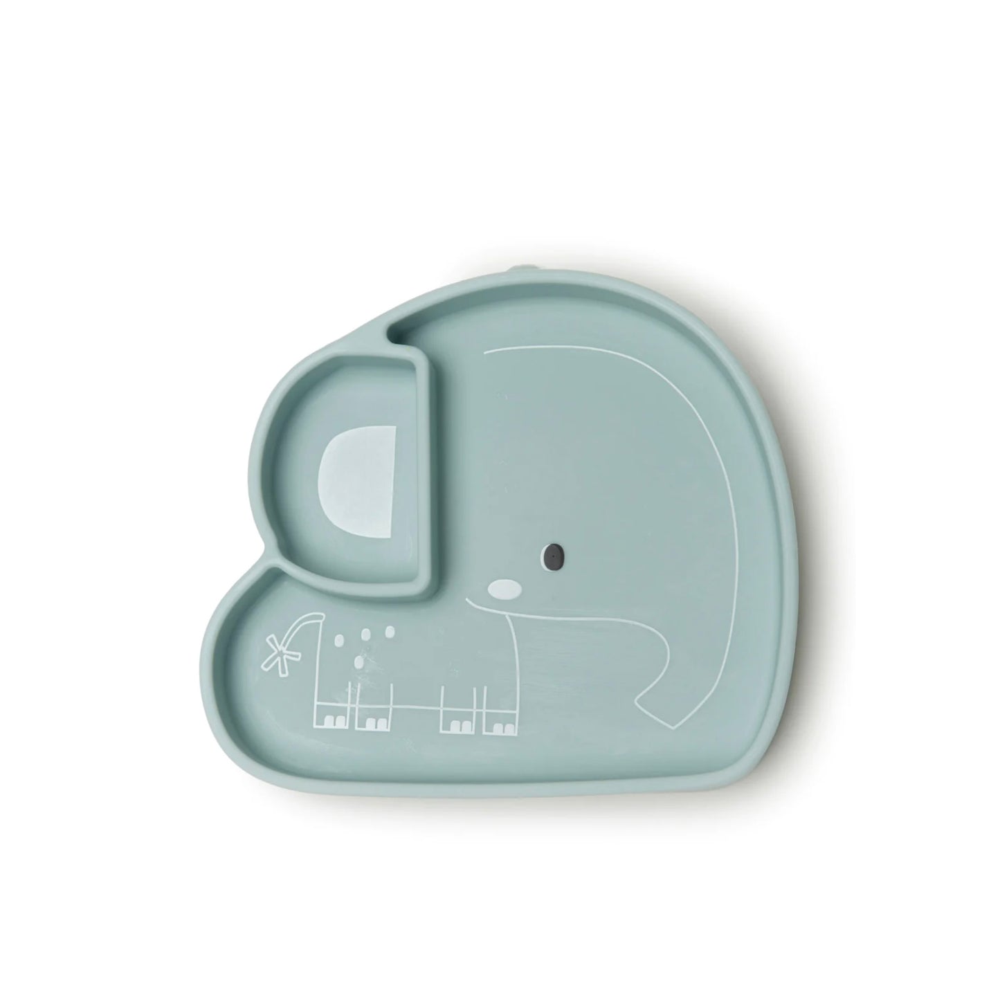 Loulou Lollipop Elephant Snack Plate