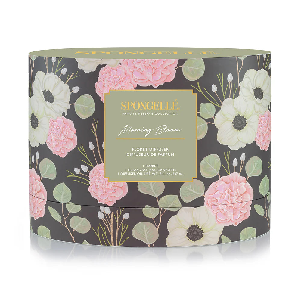 Spongelle Private Reserve Floret Diffuser Gift Set Morning Bloom