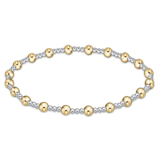 eNewton Extends Classic Sincerity 4mm Mixed Metal Bracelet