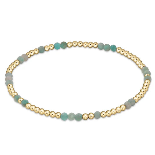 eNewton Extends Hope Unwritten Gemstone Bracelet Amazonite