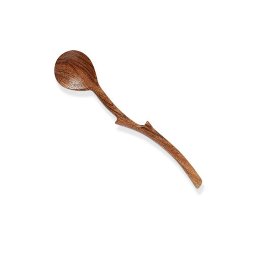Acacia Natural Wood Twig Spoon
