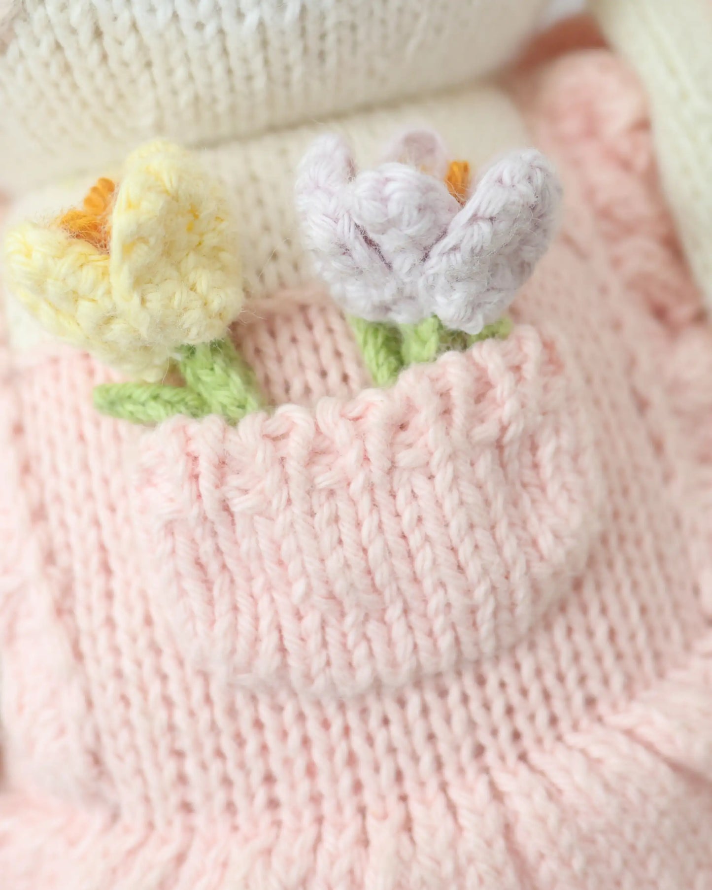 Cuddle + Kind Clover the Bunny Blossom 13"