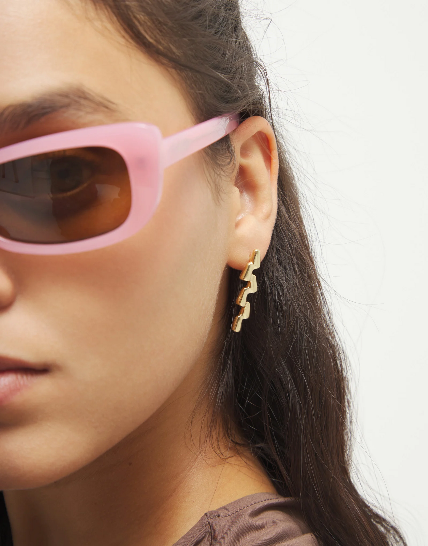 UNO de50 Roots Gold Earrings