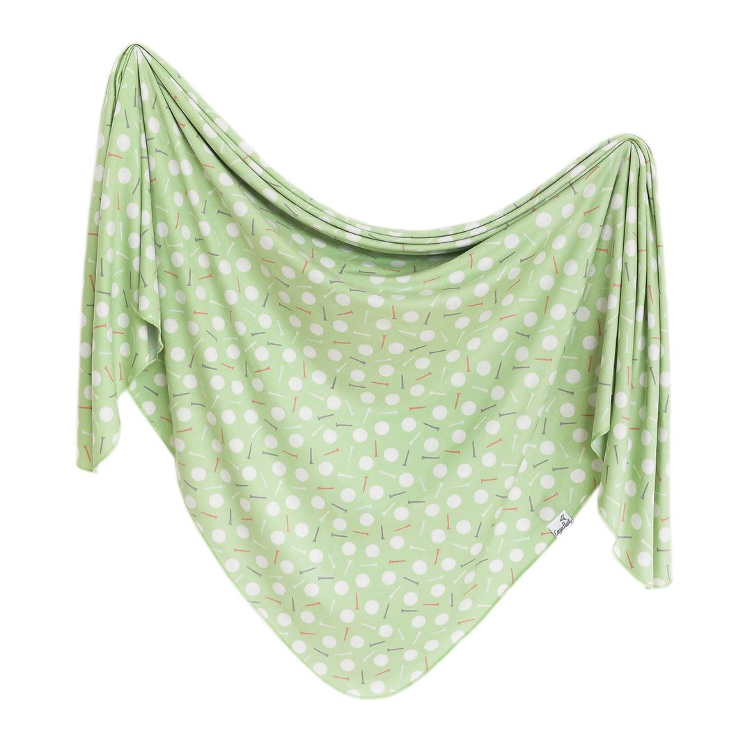 Copper Pearl Bogey Knit Swaddle Blanket Success