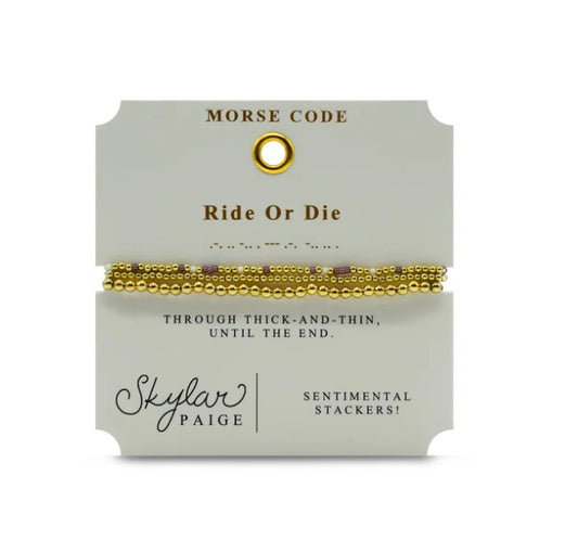 Skylar Paige Sentimental Stackers - Ride or Die