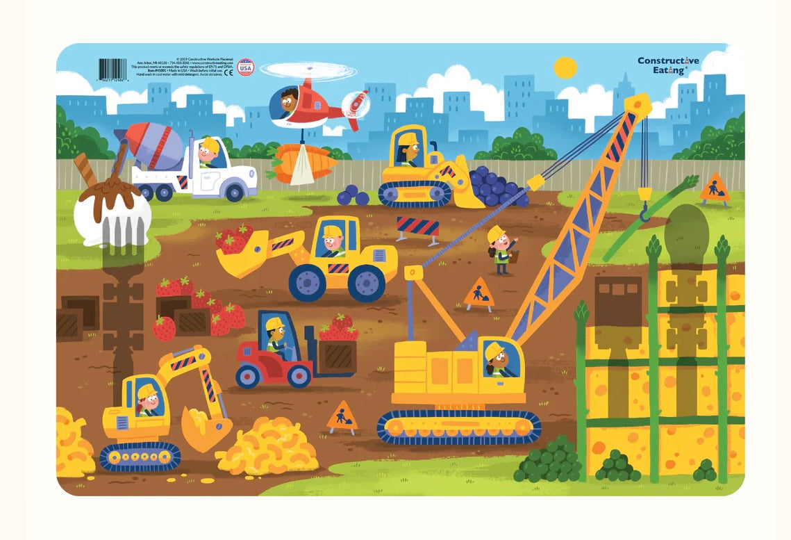 Construction Placemat