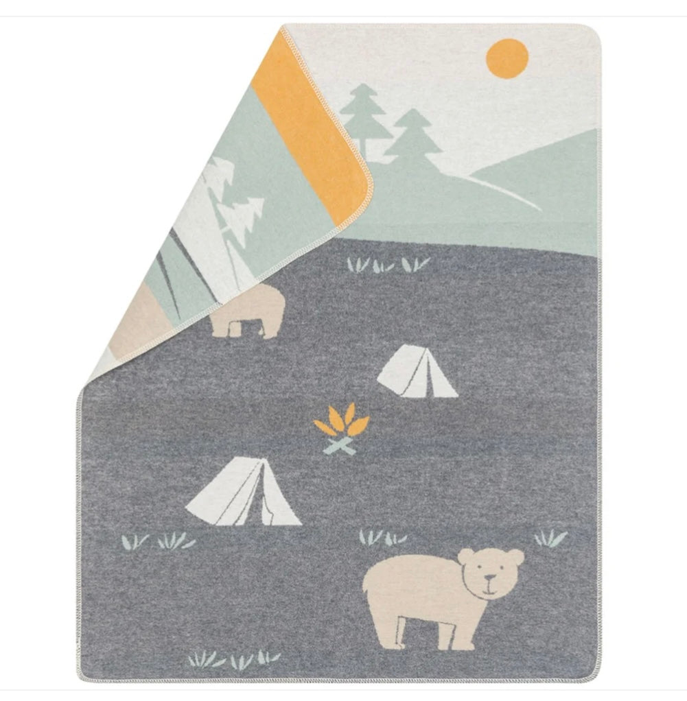 Juwel Baby Blanket Camping Bears