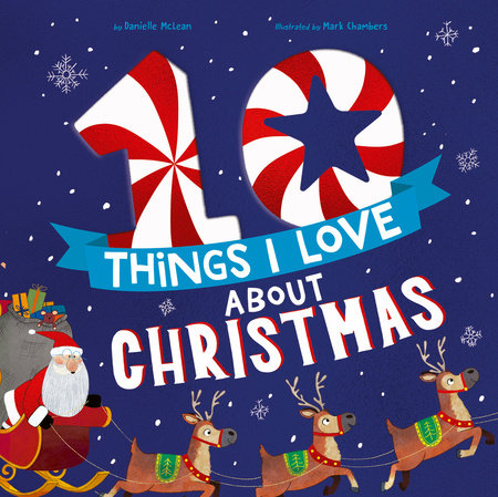 SALE Book 10 Things I Love About Christmas