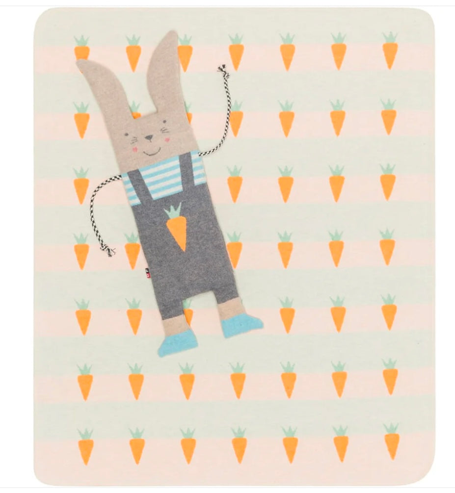 Juwel Bunny Blanket Puppet Set