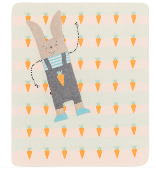 Juwel Bunny Blanket Puppet Set