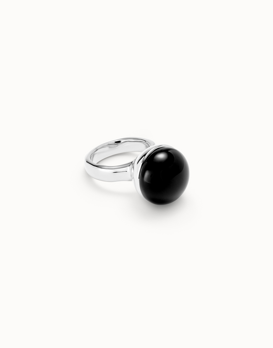 UNO de 50 Ser Fascinante Silver Gray Ring