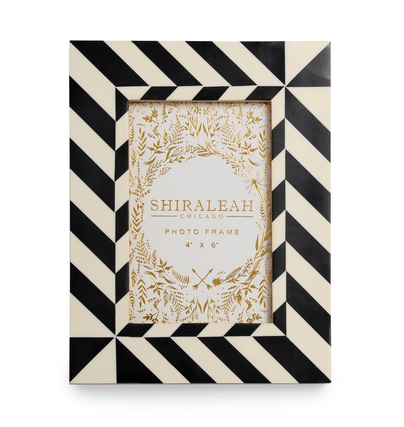 Shiraleah Roma 4x6 Diagonal Stripe Frame