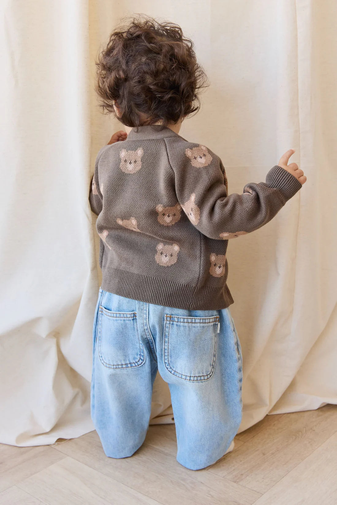 Samuel Cardigan Bobbie Bear Canteen 3YR