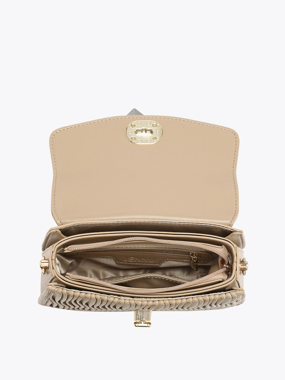 Jen & Co Santorini Twist-Lock Crossbody Pale Sage