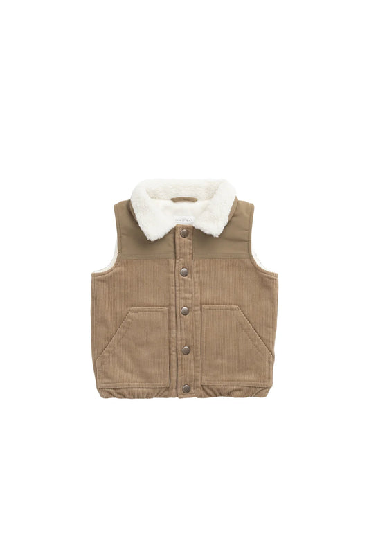 Spencer Vest Brioche/Pecan 2YR