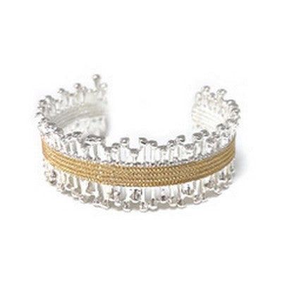 Meghan Browne Myra Silver Bracelet
