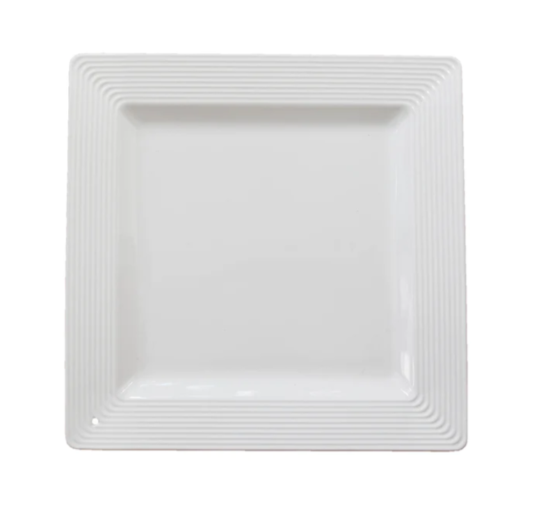 Nora Fleming Pinstripes Square Platter K9