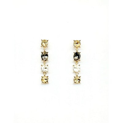 Meghan Browne Now Black Multi Earrings