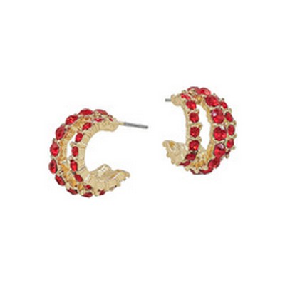 Meghan Browne Ozzy Ruby Earrings