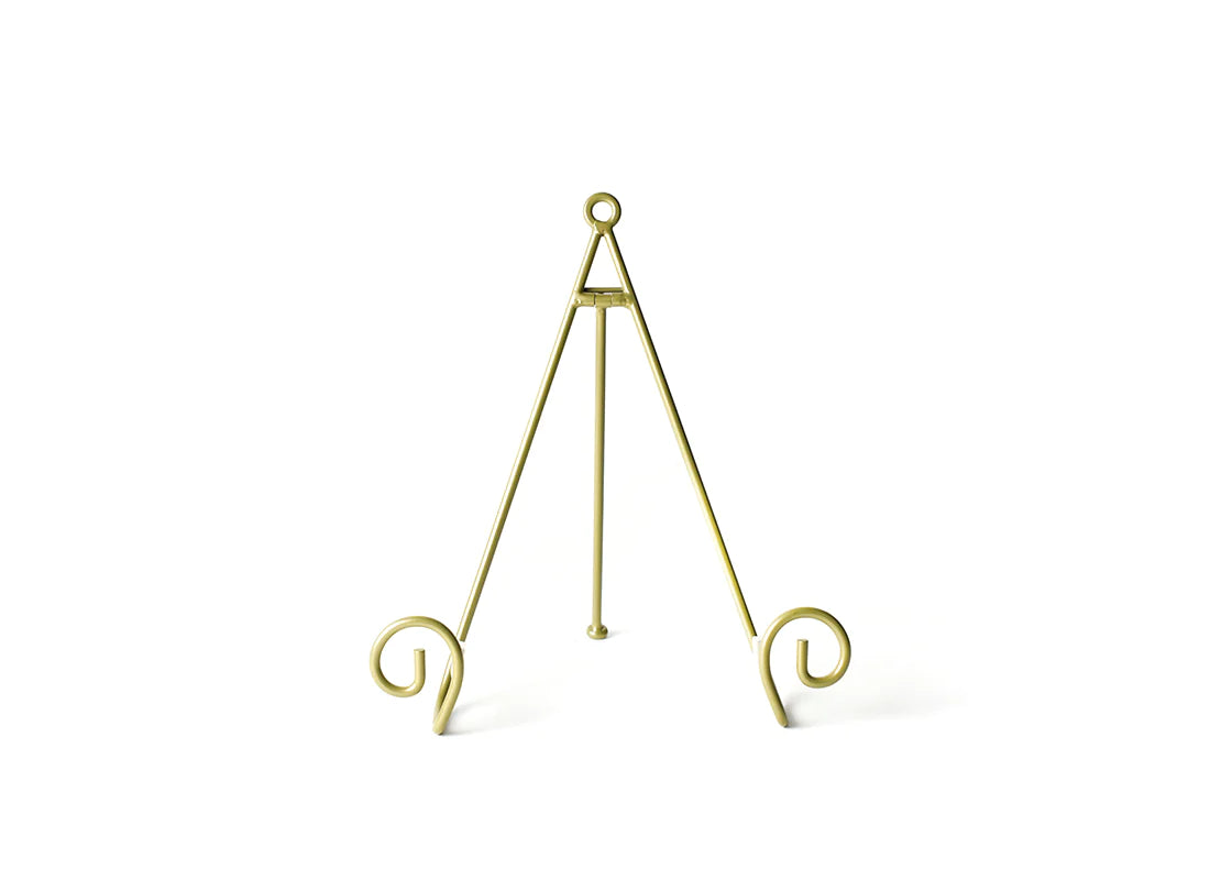 SALE Happy Everything! Gold Swirl Big Plate Stand