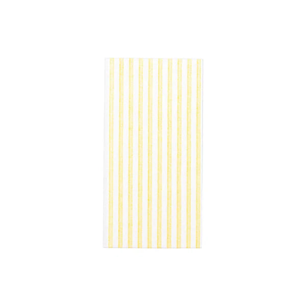 Yellow vertical stripes on a white background