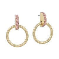 Meghan Browne Quade Pink Earrings
