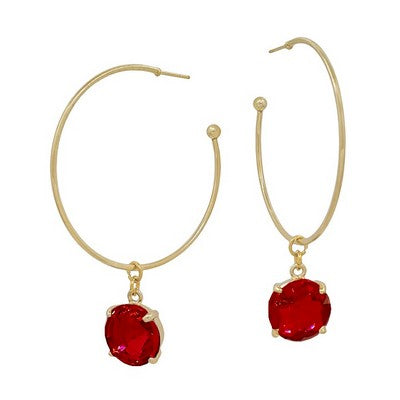 Shyla Ruby Earrings