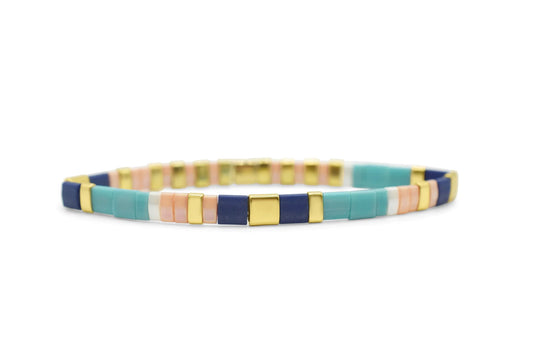 Skylar Paige HOPE Morse Code Tila Bracelet Just Beachy Bellini