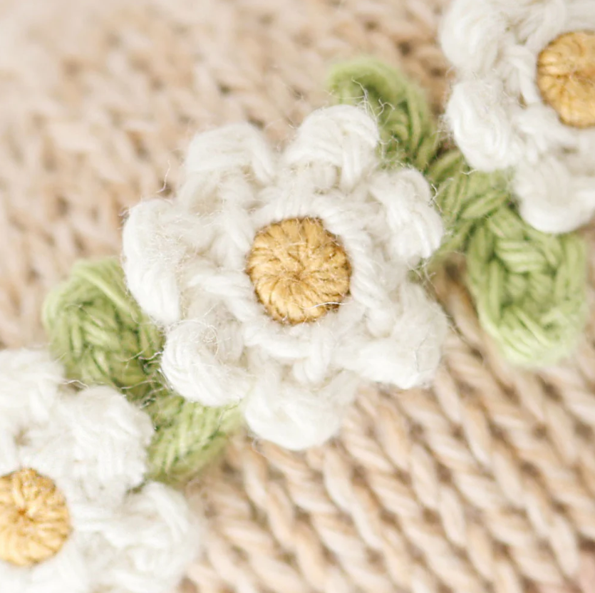 Cuddle + Kind Baby Honey Bear Ivory Floral