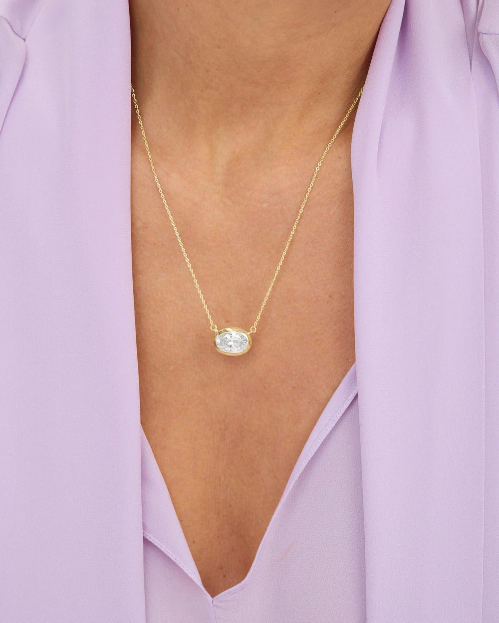 Melinda Maria She's a Boss Pendant Necklace