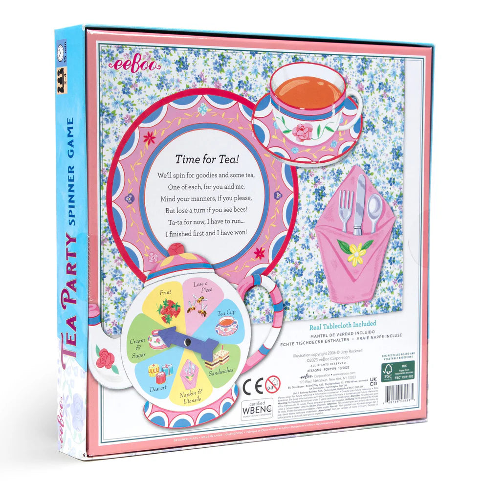 Tea Party Spinner Game