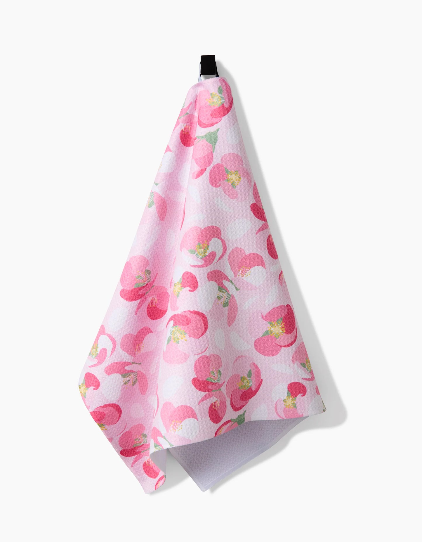 Geometry Cherry Blossom Tea Towel