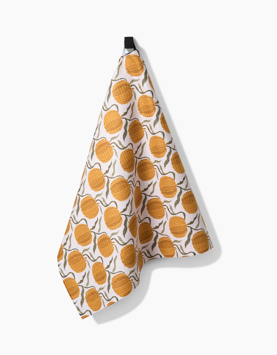 Geometry Hearth and Vine Tea Towel