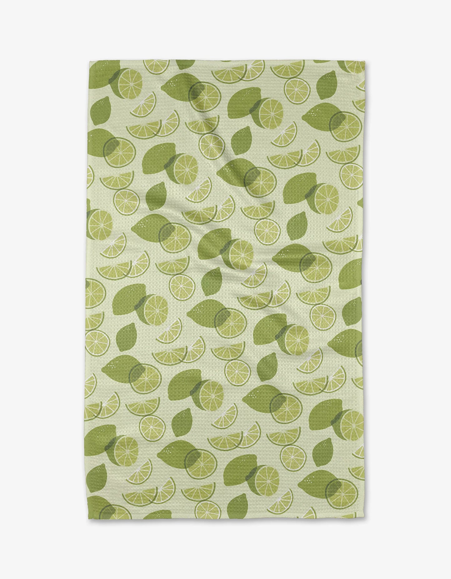 Geometry Limes Tea Towel