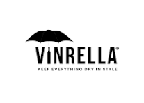 Vinrella logo with umbrella icon on a white background available at The Little Exchange