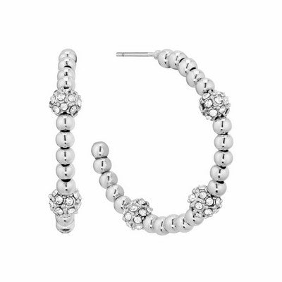 Meghan Browne Wow Silver Earrings