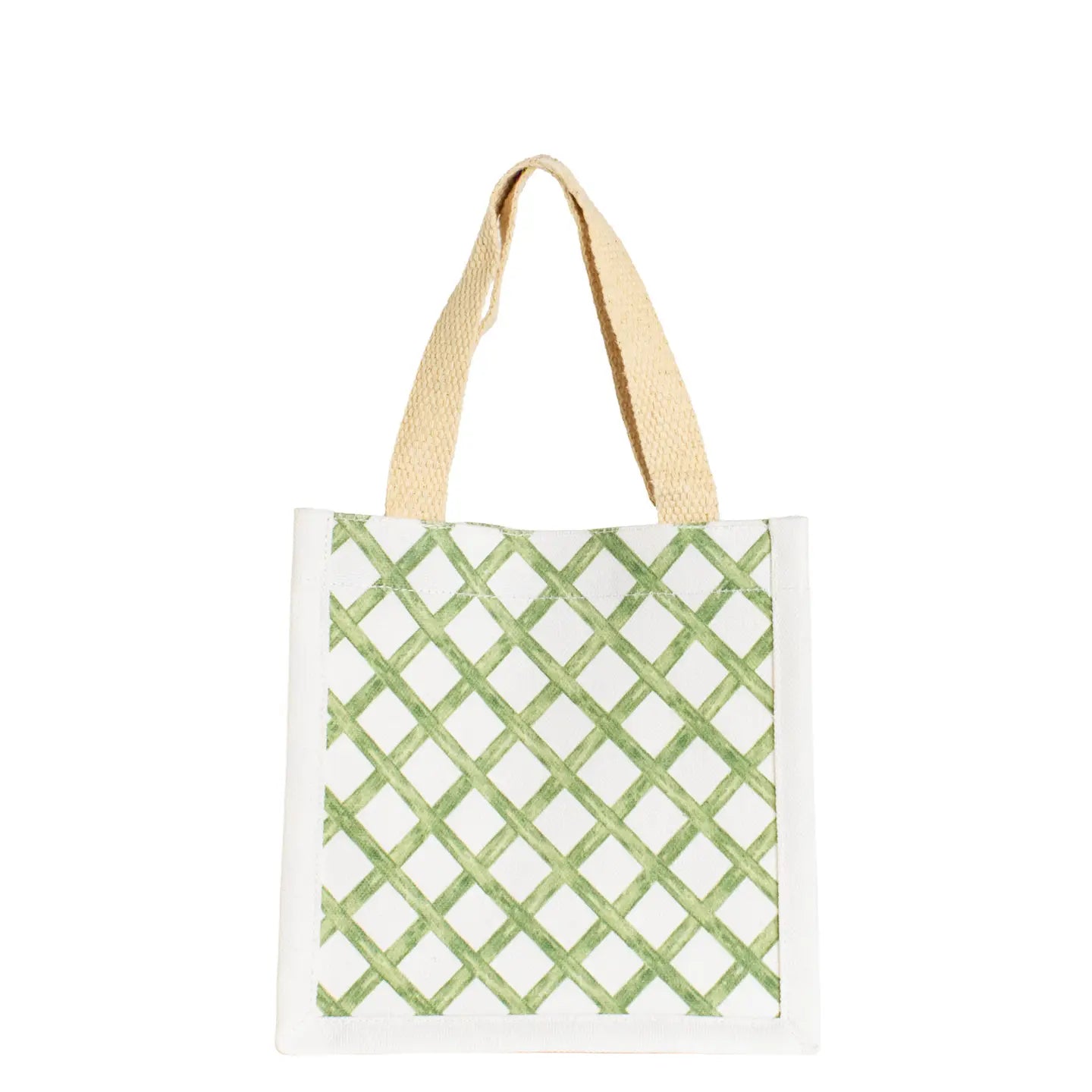 Watercolor Trellis Petite Tote