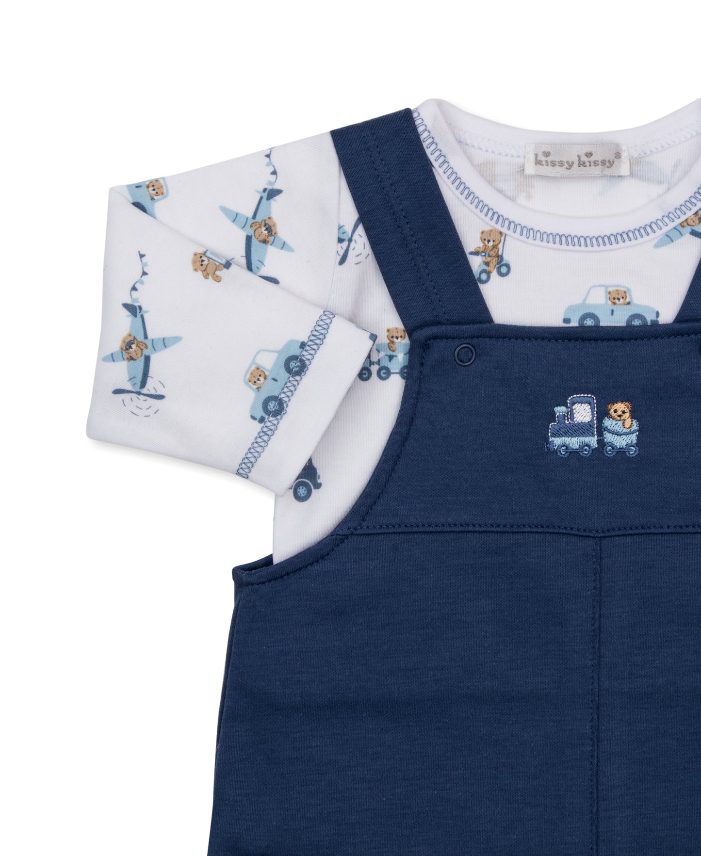 Kissy Kissy Overall Set Bears on the Go