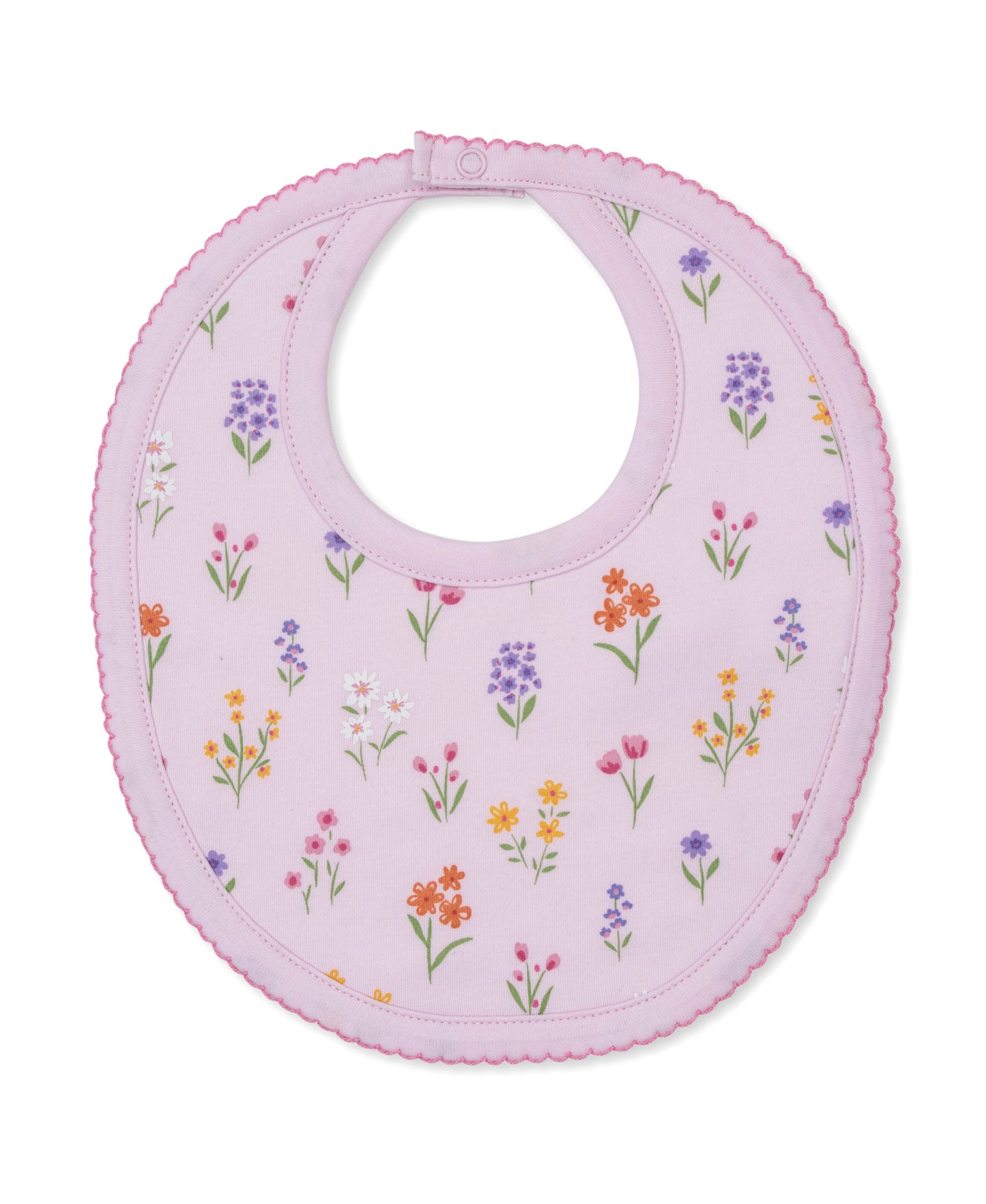 Kissy Kissy Summer Wildflowers Bib