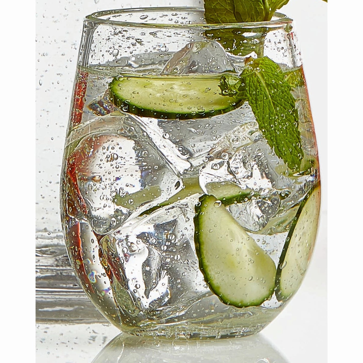 Bubble Glass Stemless Wine