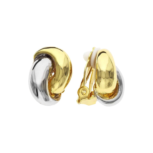 Knot Clip Back Earrings