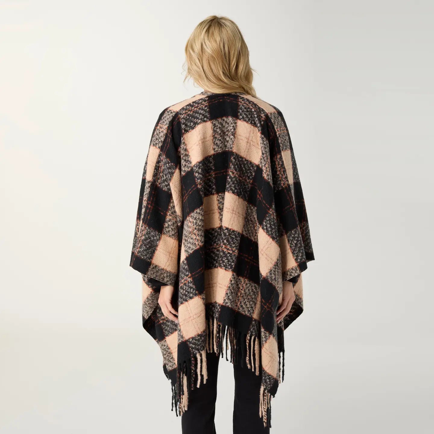 Coco + Carmen Harrison Plaid Wraps