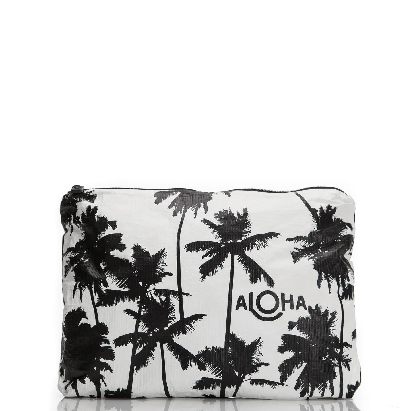 Aloha Collection Coco Palms Mid Pouch Black/White